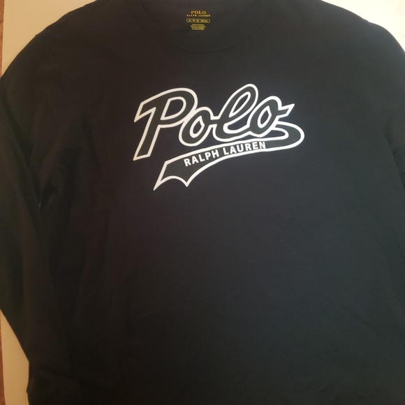 Logo Print Long Sleeve T Shirt In Black - Picture 11 of 14